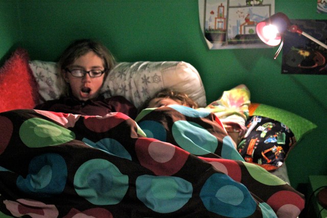 Just when you think they are going to pull each other's hair out...